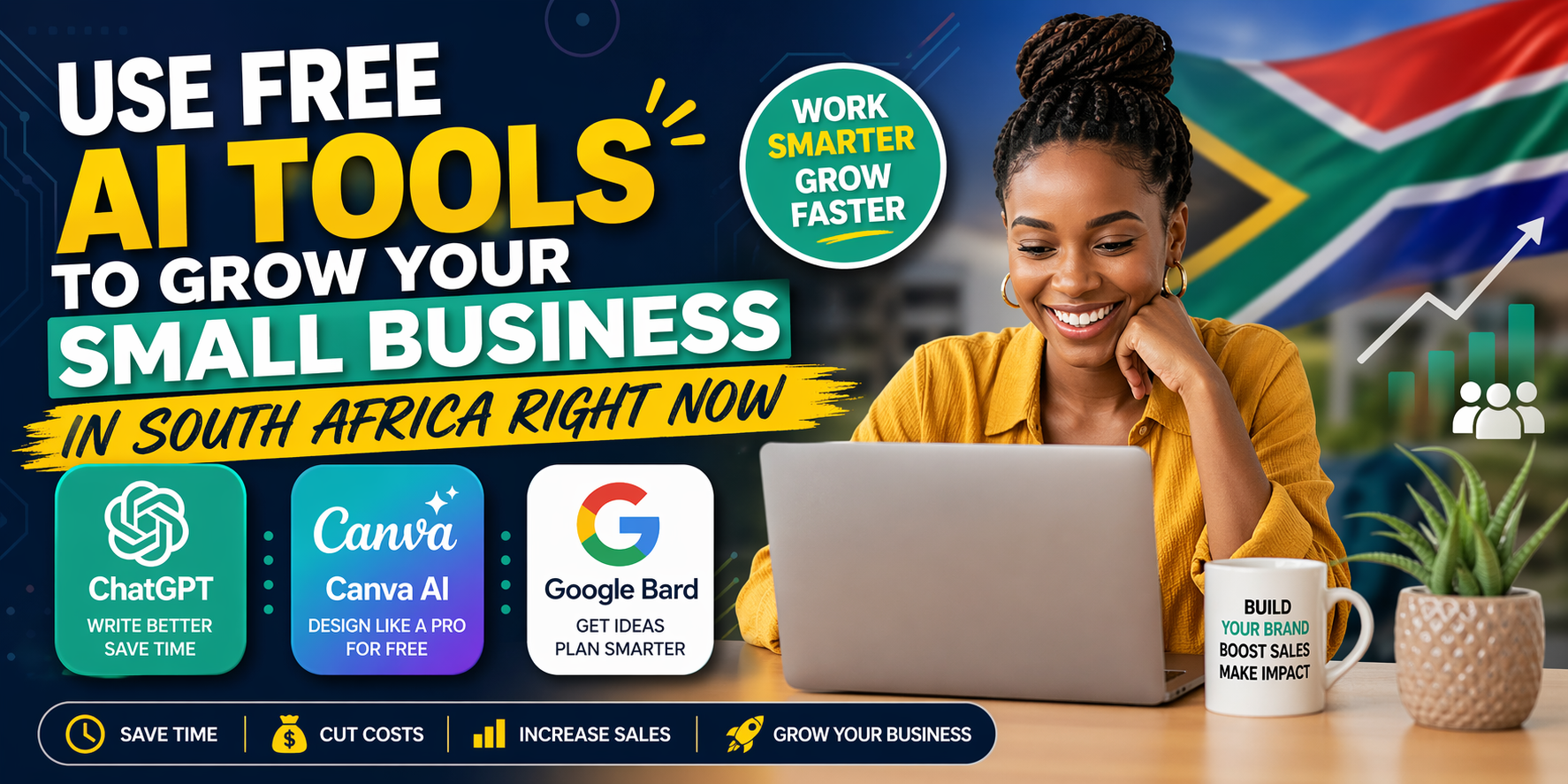 How to Use Free AI Tools to Grow Your Small Business in South Africa Right Now