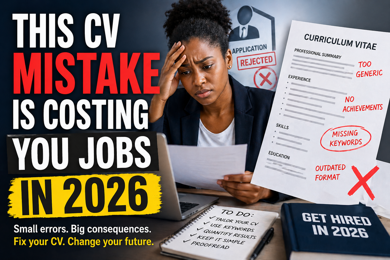 5 Ways This CV Mistake Is Costing You Jobs