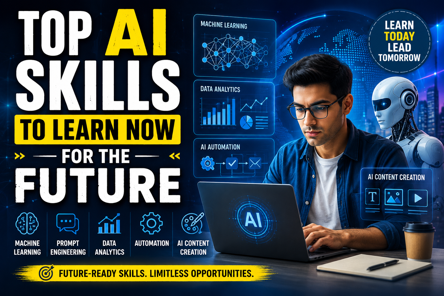 15 AI Skills You Can Learn Now for the Future 2026